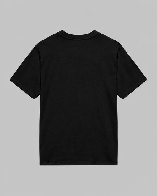 185 MERCH TEE - JET BLACK