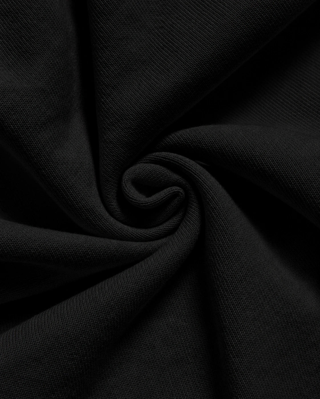 470 ZIP UP HOODIE - JET BLACK