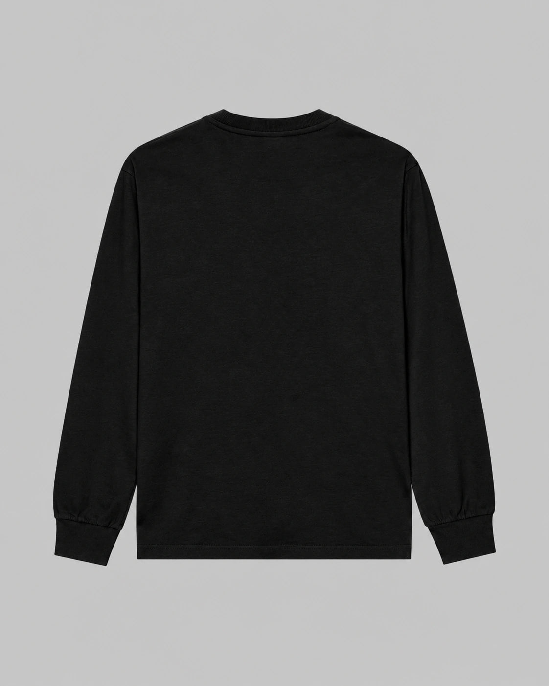 220 LONG SLEEVE TEE - JET BLACK