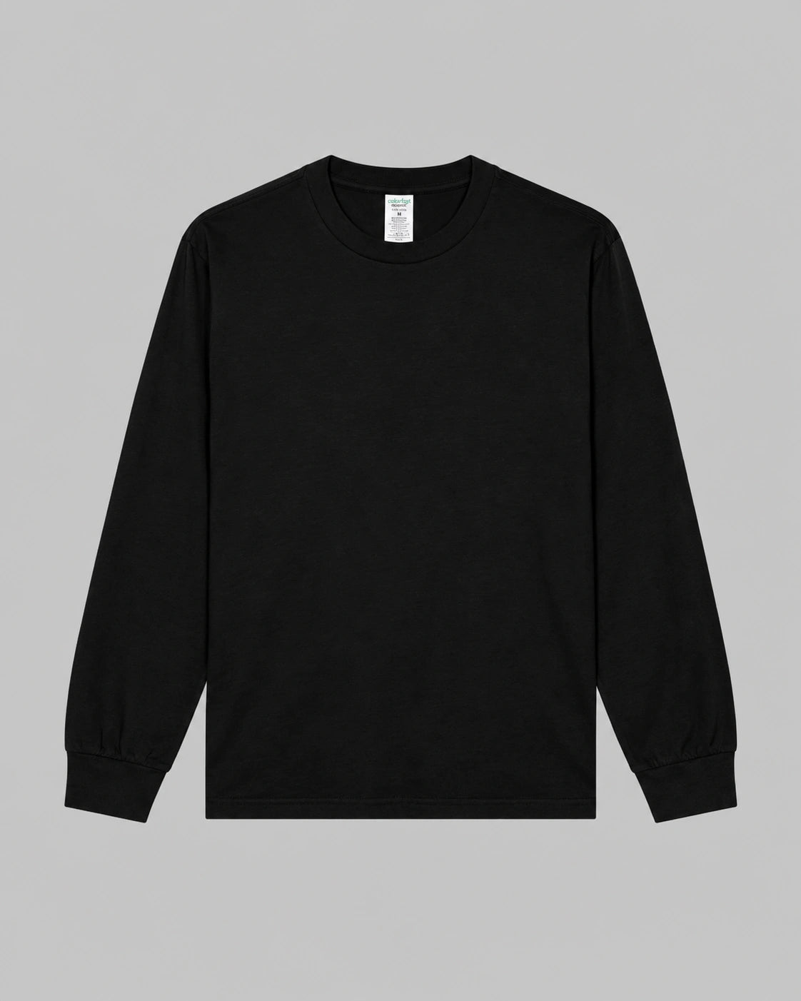 220 LONG SLEEVE TEE - JET BLACK