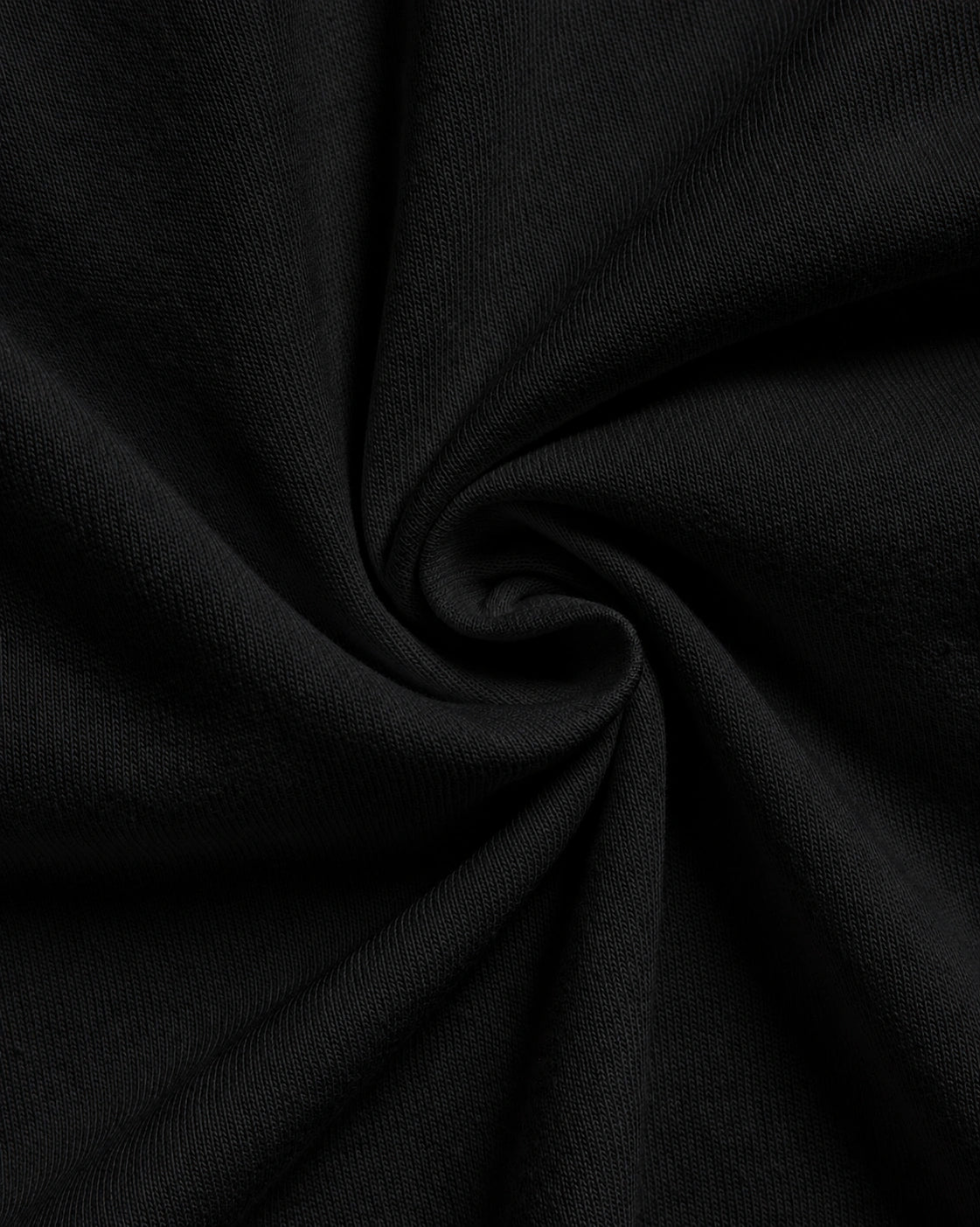 230 RELAXED DROP TEE - JET BLACK